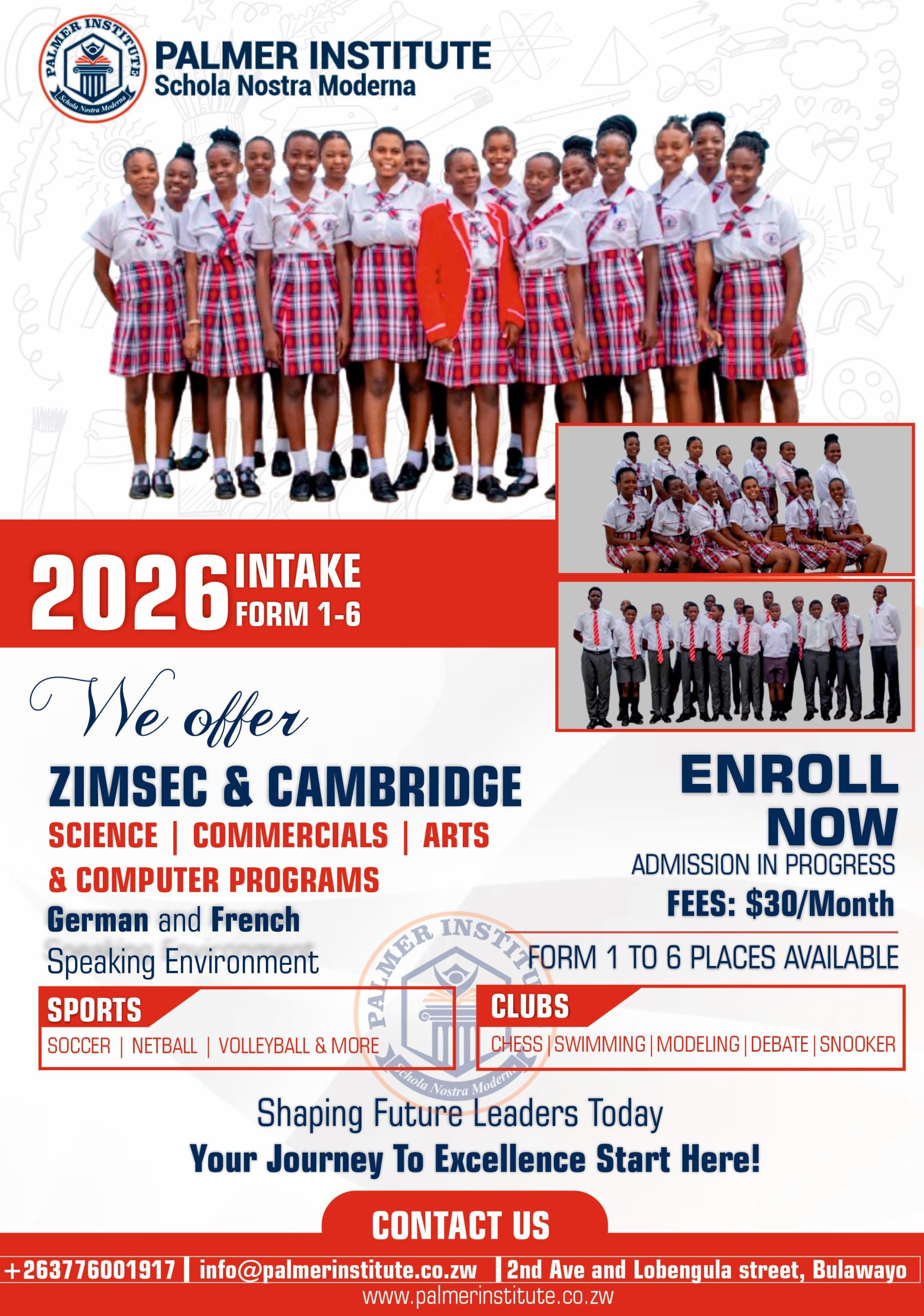 PALMER ADMISSION 2026